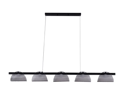Люстра Каспи черный L132 h150 Led 5*6W (4000K)