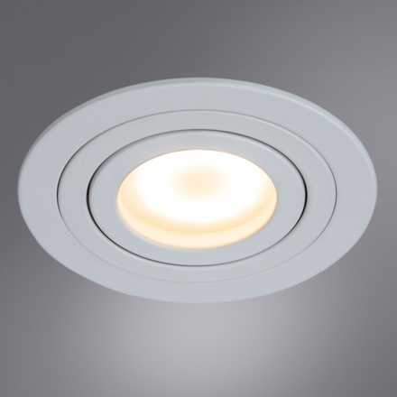 Точечный встраиваемый светильник Arte Lamp TARF A2167PL-1WH, 1хGU10
