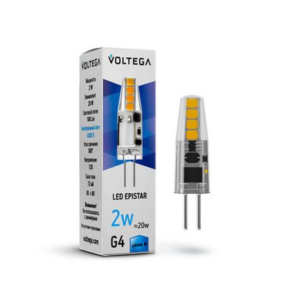 Светодиодная лампа Simple Capsule 2W 4000K G4 12V, 7143. TM Maytoni