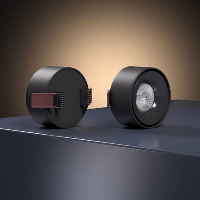 Светильник встраиваемый светодиодный Glam 10W 4000K черный 25095/LED