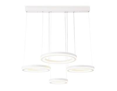 Подвесной светодиодный светильник с пультом FA4325/4 WH белый 3000K/4200K/6400K 168W 770*400*720 (ПДУ РАДИО 2.4G)