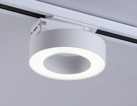 Светильник светодиодный трековый GL6866 WH белый LED 15W 4200K D115*80