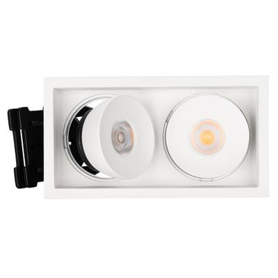 Светильник CL-SIMPLE-S148x80-2x9W Warm3000 (WH, 45 deg) (Arlight, IP20 Металл, 3 года)