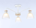 Светильник подвесной TR9562/3 WH/FR белый/белый матовый E27/3 max 40W D620*250