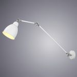 Бра Arte Lamp BRACCIO A2055AP-1WH, 1хE27