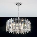 Citilux Ингвар CL334181 Люстра подвесная хрустальная Хром