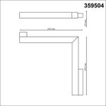 359504 SHINO NT24 000 черный Трековый низковольт. св-к диммир. со сменой цв.температуры, пульт ДУ/Tuya Smart Life IP20 LED 24W 48V 3000-6500K FLUM