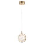 Светильник подвесной Crystal Lux CIELO SP6W LED GOLD 0370/201