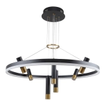 Подвесная люстра Daur 3097-8P, LED*48W + 7*LED*3W, 4690LM, 4000K. ТМ F-Promo