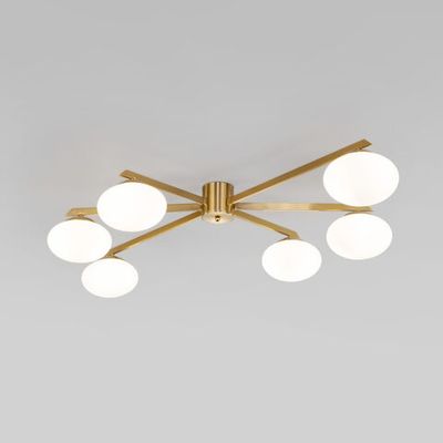 Умный потолочный светильник 70220/6 латунь Smart