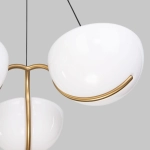 Подвесной светодиодный светильник 50083/3 LED золото, LED