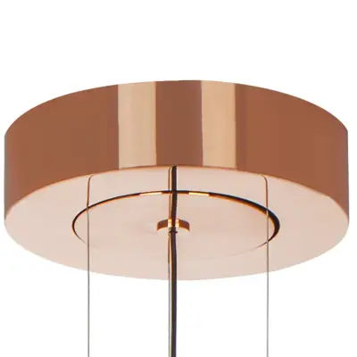 814532  2КОР! Люстра VIOLA LED 3x6W 560LM РОЗОВОЕ ЗОЛОТО/БЕЛЫЙ 3000K Lightstar