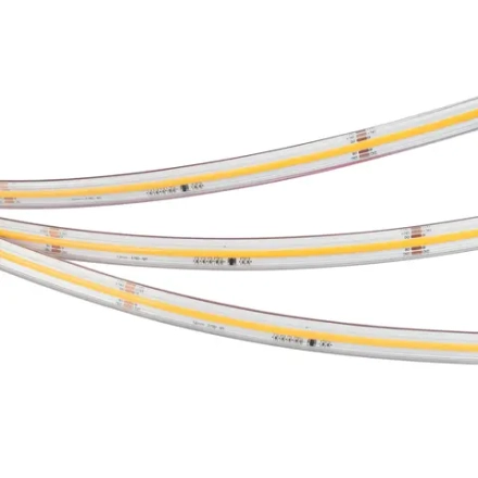 Лента герметичная SPI-COB-PS-X378-14mm 24V White6000-PX63-BPT (7 W/m, IP67, 5m) (Arlight, бегущий огонь)