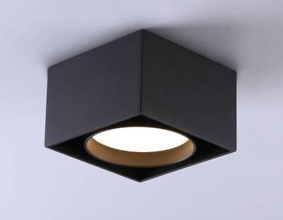 Светильник накладной TN70866 BK черный GX53 max 12W 95*95*62