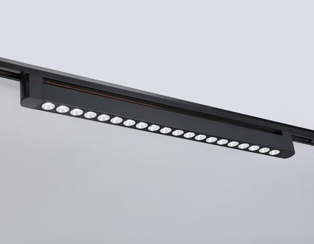 Светильник светодиодный трековый однофазный GL6721 BK черный IP20 40W 4200K 24° 590*35*57