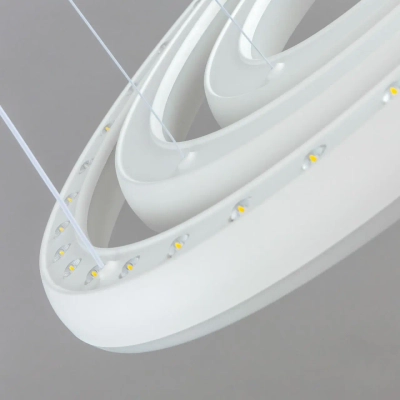 Citilux Юпитер Смарт CL730A150S Умная подвесная люстра Белая