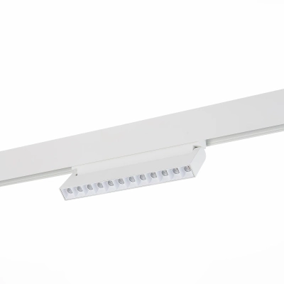 ST364.546.12 Магнитный трековый светильник белый LED 1*12W 4000K 1 009Lm Ra>80 36° IP20 L219xW22xH108 48V