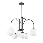 Люстра на штанге Arte Lamp MEBSUTA A1675LM-6BK, 6хE14