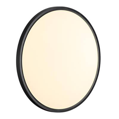 7660/40L MITRA LED SN 554 Светильник пластик/белый/черный LED 40Вт 3000/4000K D495 IP40 ALFA BLACK