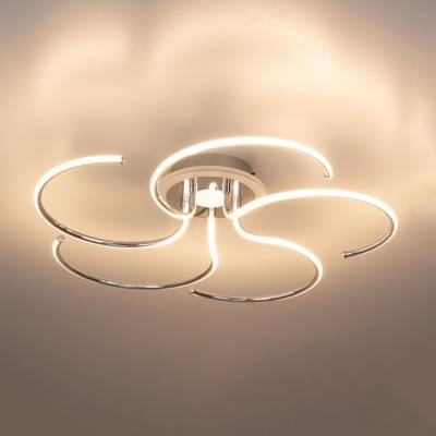 Citilux Джемини CL229251E LED RGB Люстра с пультом Хром