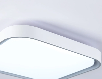 Потолочный светодиодный светильник FZ1256 WH/GR белый/серый 27W 5000K 350*350*60 (Без ПДУ)
