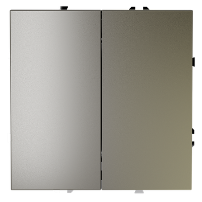 VLS020504 Перекрестный переключатель встраиваемый VOLTUM S70 двухклавишный 10А, (шелк). (ТМ Maytoni)