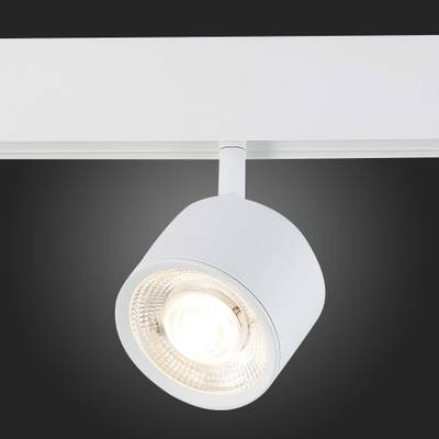 ST353.546.06 Магнитный трековый светильник белый LED 1*6W 4000K 560Lm Ra&gt;80 36° IP20 L120xW81xH138 48V