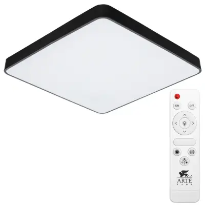 Потолочный светильник Arte Lamp SCENA A2669PL-1BK, 1хLED