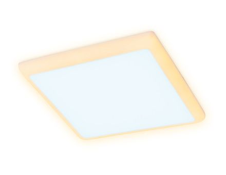 Встраиваемый cветодиодный светильник с подсветкой DCR331 5W+3W 6400K/3000K 85-265V 90*90*32 (A75*75)