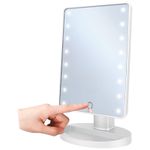 Зеркало косметическое ENERGY EN-704, LED подсветка