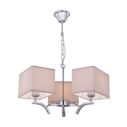 Citilux Эвора Квадро CL460231 Люстра с бежевыми абажурами