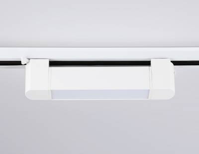 Светильник светодиодный трековый однофазный GL6724 WH белый IP20 10W 4200K 192*35*57