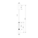 Подвесной светильник LED со стеклянным плафоном 50254/1 LED черный, LED