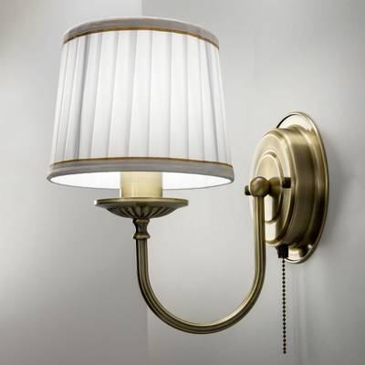 Citilux Гера CL433313 Бра с абажуром и выключателем Бронза