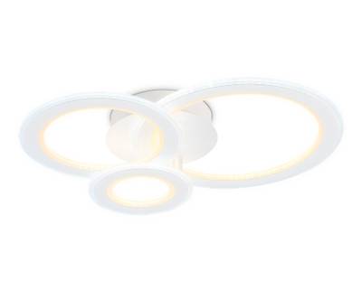 Потолочный светодиодный светильник с пультом FA861 WH белый 71W 540*470*105 (ПДУ РАДИО 2.4)