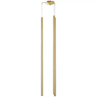 L5T747433 Люстра TUBO LED 25W 1500LM 25G ЗОЛОТО 3000K (574723+747433 (5шт)