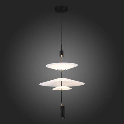 SL6101.413.01 Люстра подвесная ST-Luce Черный/Белый LED 1*15W 3000K