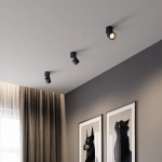 Светильник потолочный светодиодный Rolly 9W 3000K черный 25112/LED
