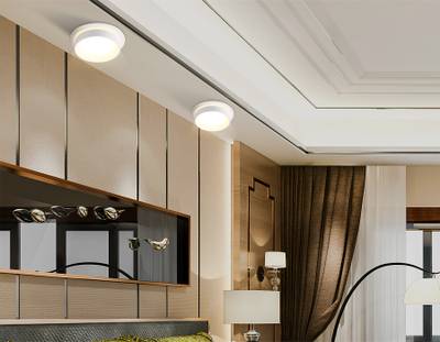 Светильник встраиваемый TN6707 WH белый IP44 GX53 max 15W D105*45