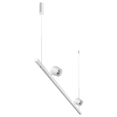 359308 OVER NT24 352 белый Светильник подвесной диммируемый (сенсер) IP20 LED 14W+14W 4000K 220-240V FERMO