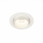 ST701.548.12 Св-к встр. Zoom Белый LED 1*12W 4000K 960Lm Ra90 15°-60° IP20 D115xH95 170-240V