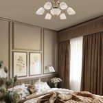 Бра классическое с плафоном 22010/1 античная бронза