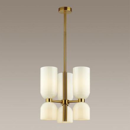 4798/6 MIDCENT ODL21 539 бронзовый/белый Люстра E14 6*60W ORINOCO