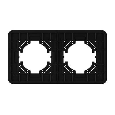 Рамка алюминиевая FRM-AKIRY-AL-2-BK (Arlight, -)