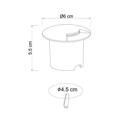 Тротуарный светильник Arte Lamp PIAZZA A3221IN-1BK, 1хLED