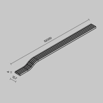 Токоведущая лента 10м Exility IP черный, O-TR002-PW-10M. TM Maytoni