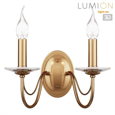 8033/2W CLASSI LN26 000 металл/стекло, медь/прозрачный Бра E14 2*40W 220V INCANTO