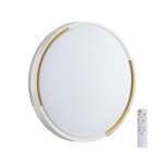 7612/DL PALE SN 184 Светильник пластик/белый/золотистый LED 48Вт 3000-6300K D400 IP43 пульт ДУ VELIO