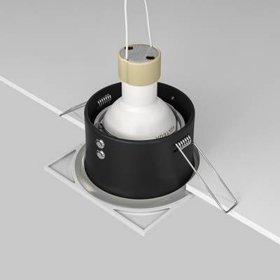 Встраиваемый светильник Zoom GU10х1, IP65, DL033-2-01W. TM Maytoni