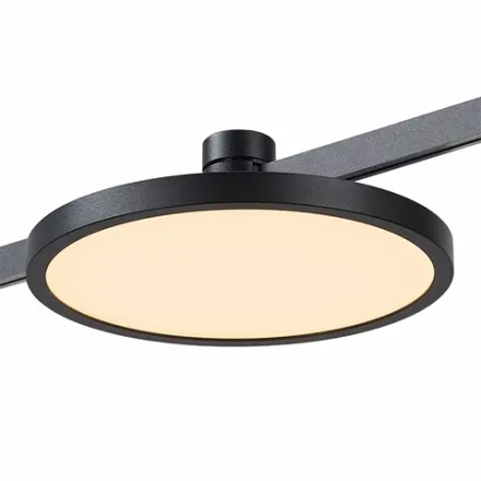 ST818.446.12 Магнитный трековый светильник FARM Черный LED 1*10W 4000K 500Lm Ra80 120 IP20 D168xH54